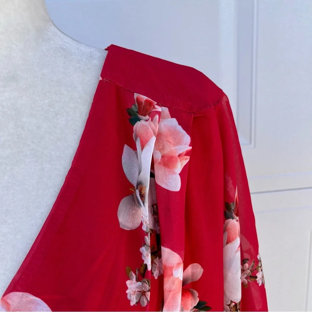 City Chic Sacred Lotus Dress - Size 20